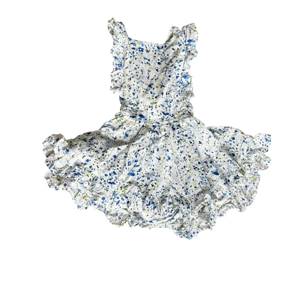 Numi Floral Pinafore Dress Sz 18-24 months